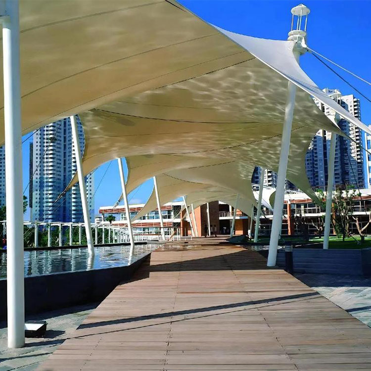 嵊州市膜结构景观棚